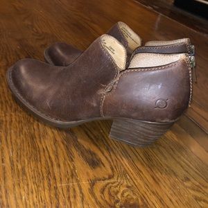Born Leather Booties